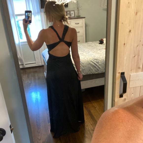 Long Black Express Dress - Picture 2 of 2